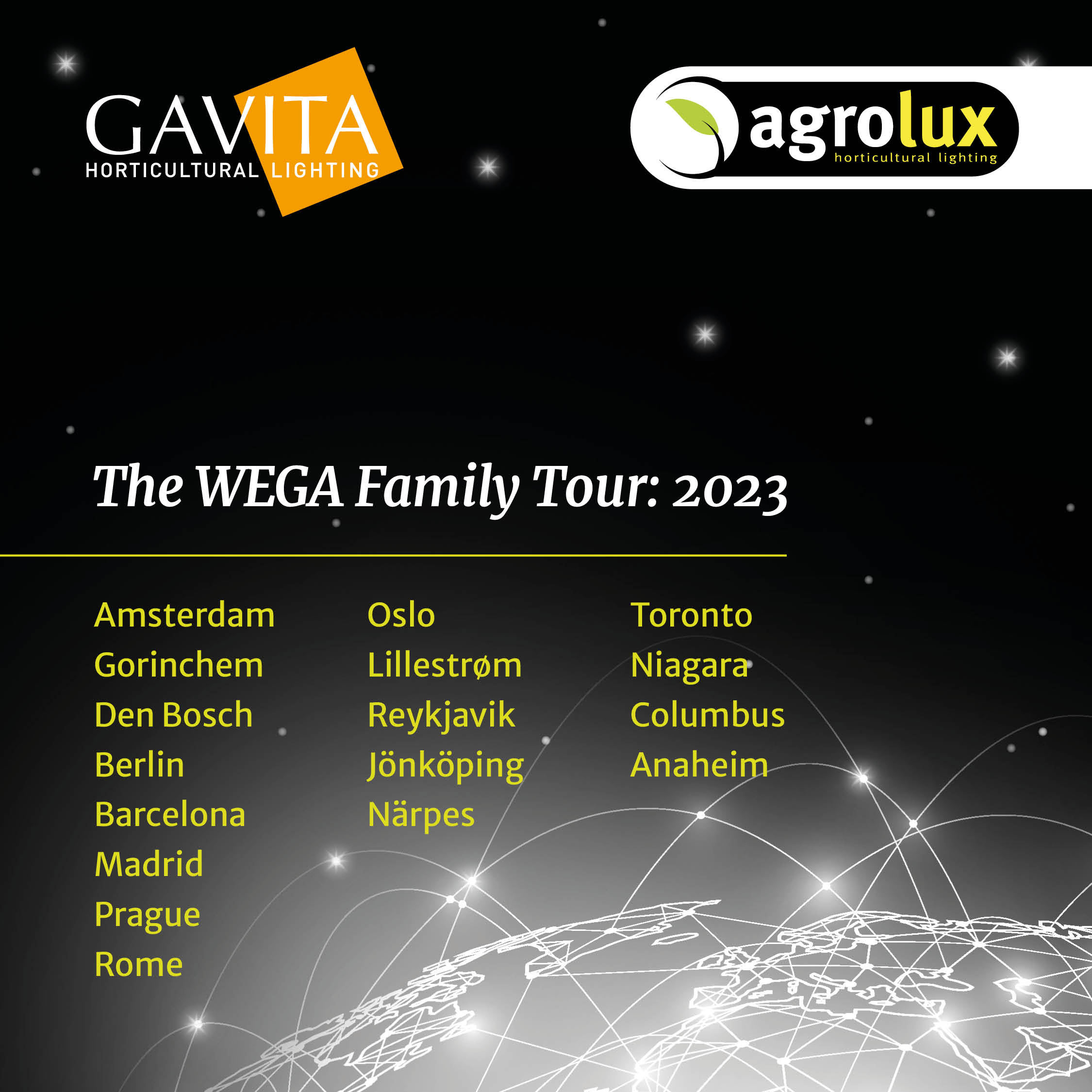 The WEGA family tour 2023