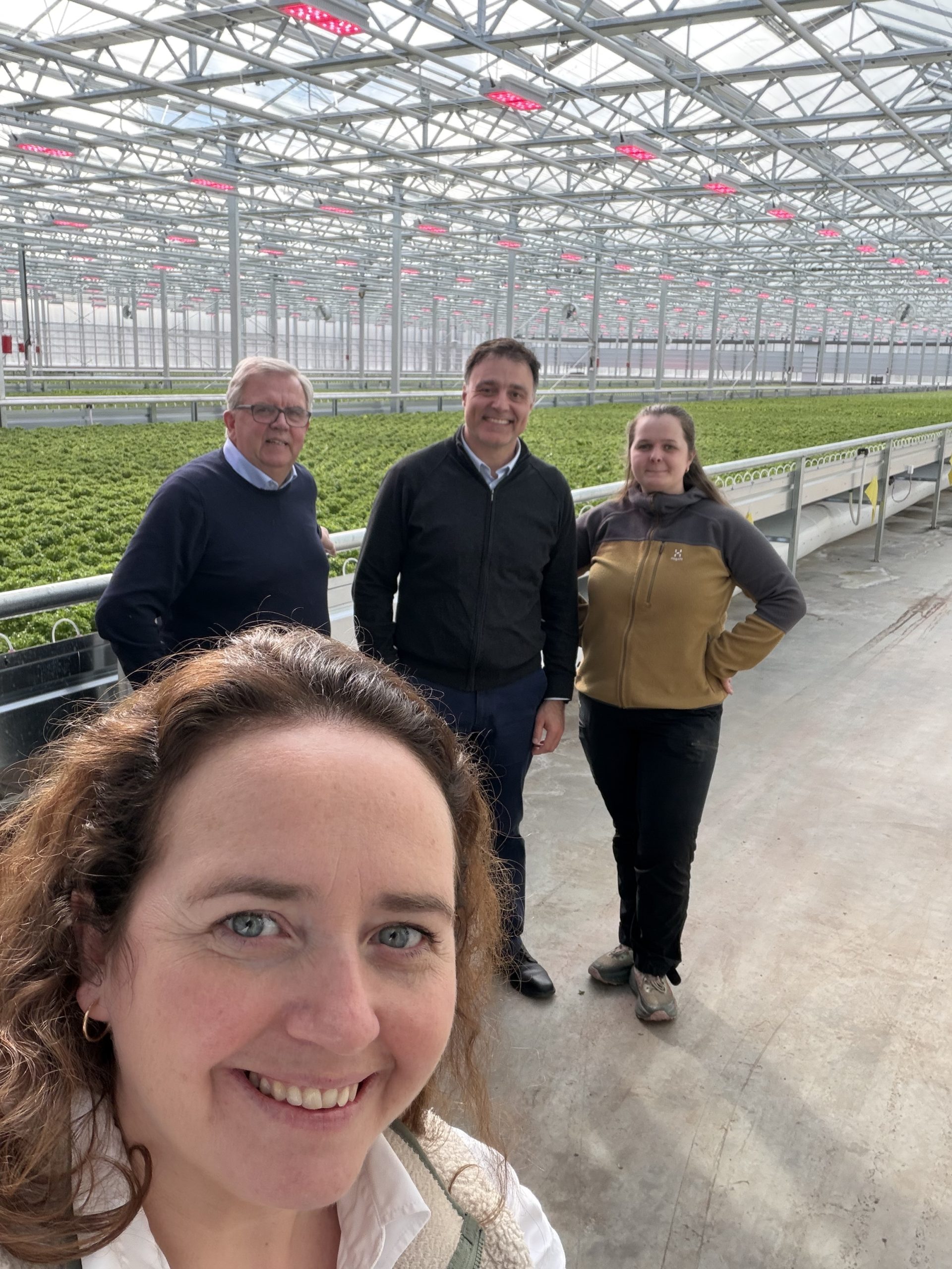 Nordic team and Marc with customer Linnes Gard